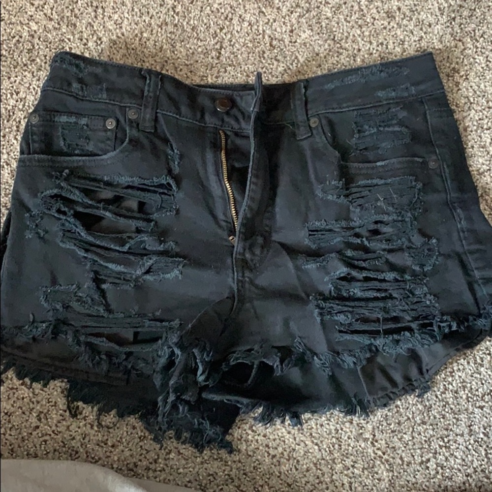 American eagle high rise shorts